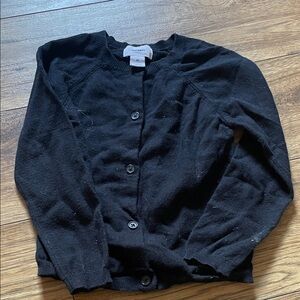 Old Navy Kids' Black Button-Up Sweater (Bin B)